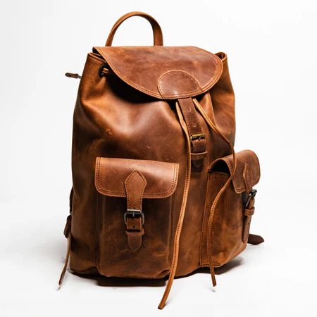 City Leather Backpack - Image 2