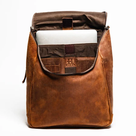 Kelly Leather Backpack - Image 3