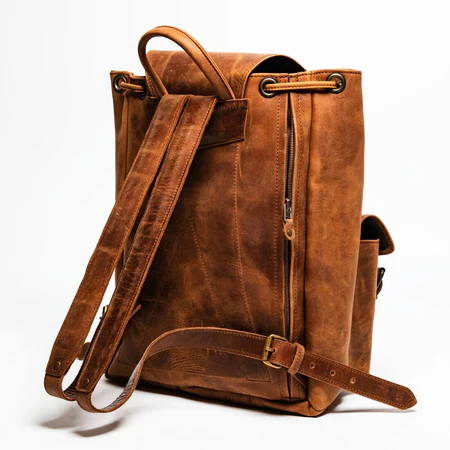 City Leather Backpack - Image 3