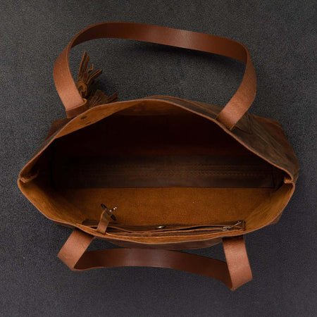 Leather Tote Bag - Image 6