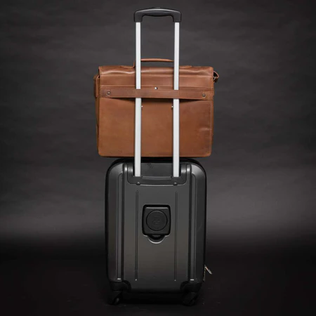 Coarse Leather Messenger - Image 4