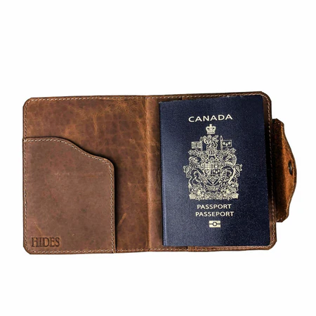 Leather Passport Holder - Image 3