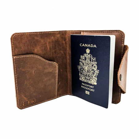 Leather Passport Holder - Image 4